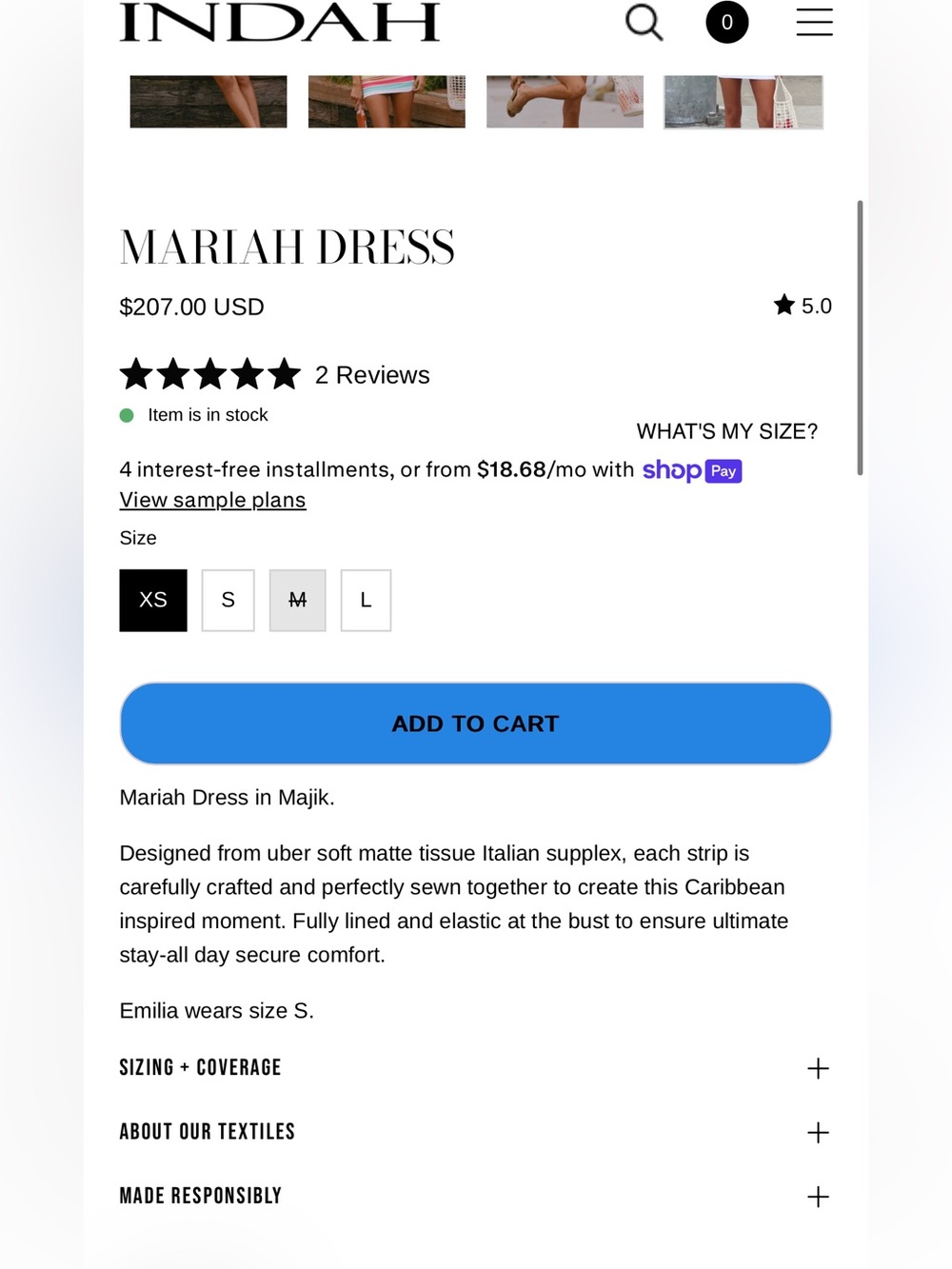 NWT! INDAH Mariah Dress - Picture 6 of 11